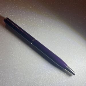 Coach Purple and Silver Ballpoint Pen
